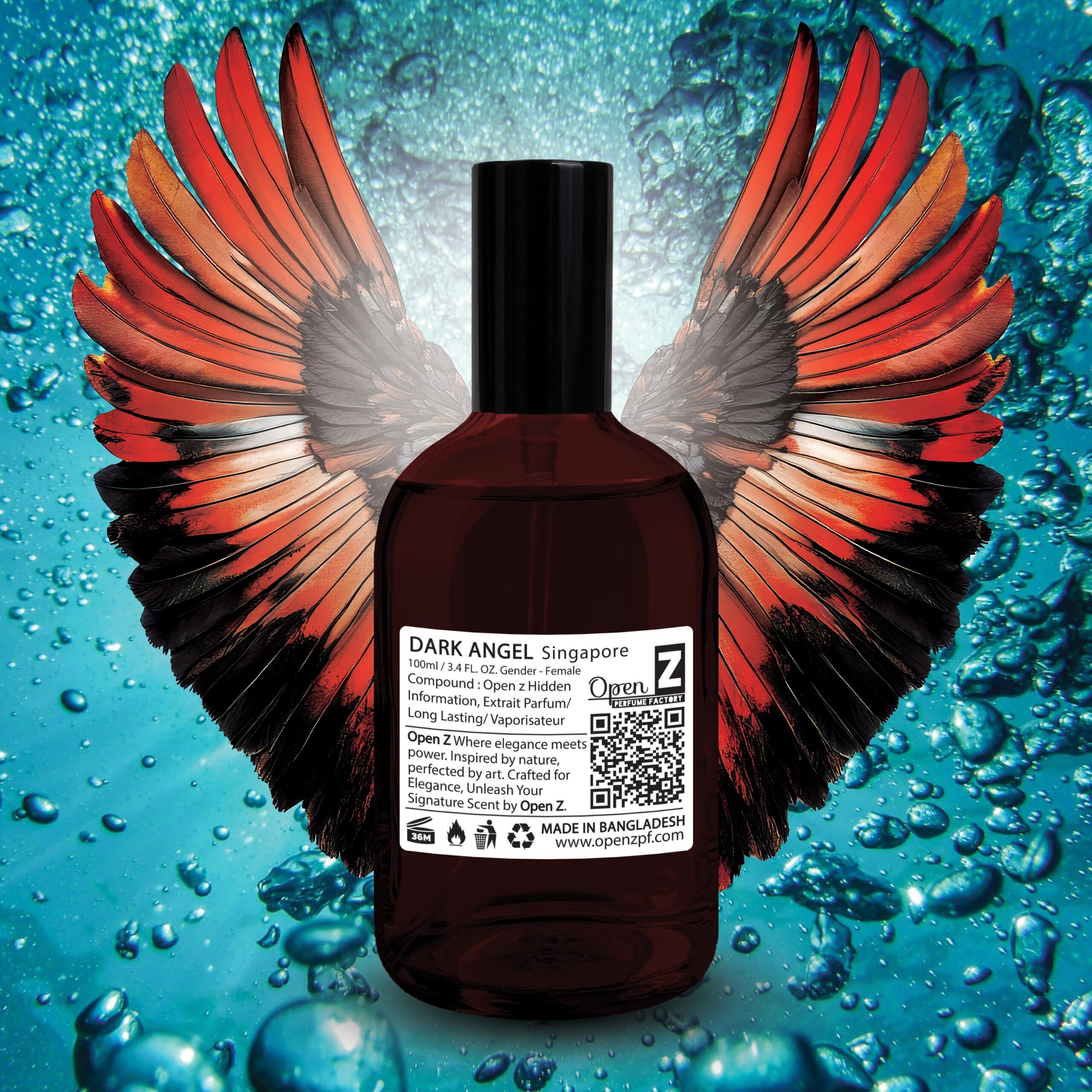Dark Angel Singapore Limited Edition Perfume 100 mL